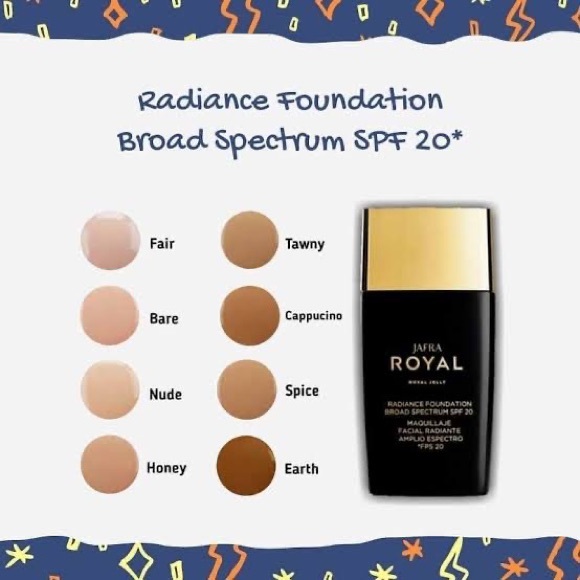 Jafra Radiance Foundation Broad Spectrum SPF 20 - Picture 4 of 5